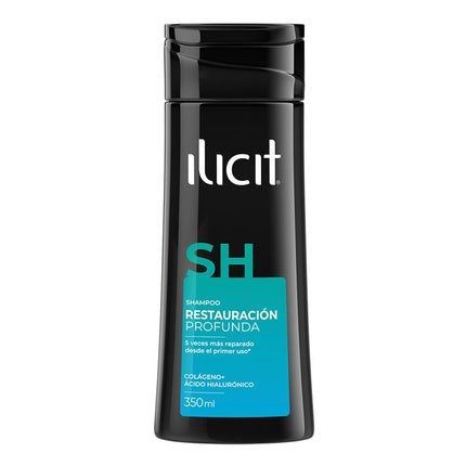 Shampoo Ilicit Restauración Profesional 350 ml