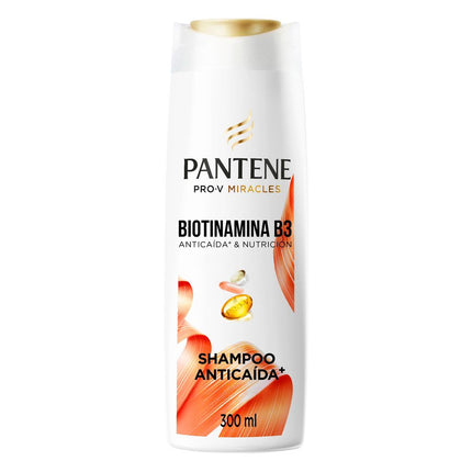 Shampoo Pantene Anticaída+ Biotinamina B3 300 ml