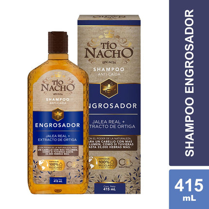 Shampoo Tío Nacho Sistema Engrosador 415 ml