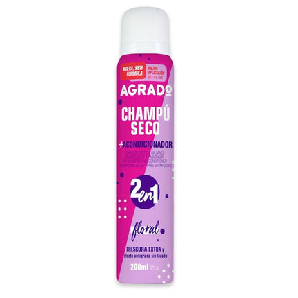 Shampoo en Seco Agrado Floral 200 ml