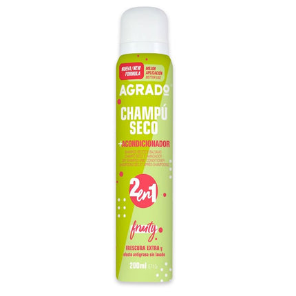 Shampoo en Seco Agrado Frutal 200 ml