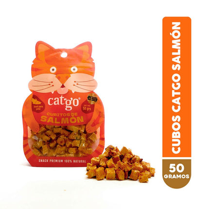 Snack Gato Catgo Bocados Salmón 50 g