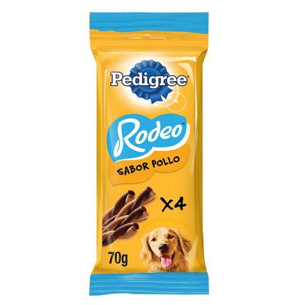 Snack Perro Adulto Pedigree Rodeo Pollo 4 un.