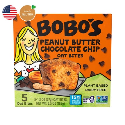 Snack de Avena Manteca Mani Choco Bobos 185 g