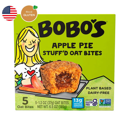 Snack de Avena Relleno Manzana Bobos 185 g