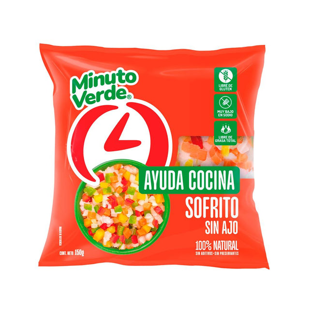 Sofrito Sin Ajo Minuto Verde 150 g
