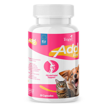 Suplemento Calmante Mascotas Add Flex 30 Cápsulas