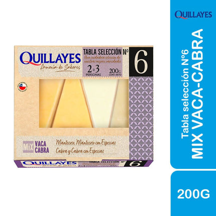 Tabla de Quesos Quillayes Selección N°6 - 200 g