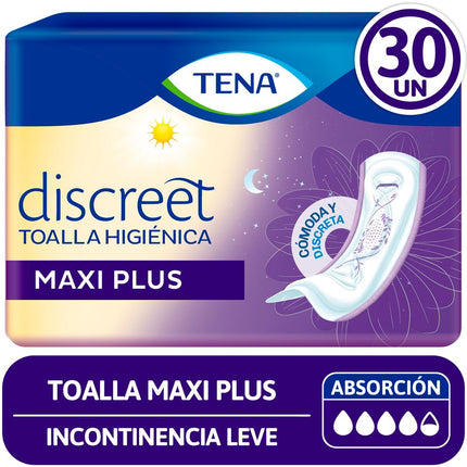 Toalla Incontinencia Tena Maxiplus 30 un.