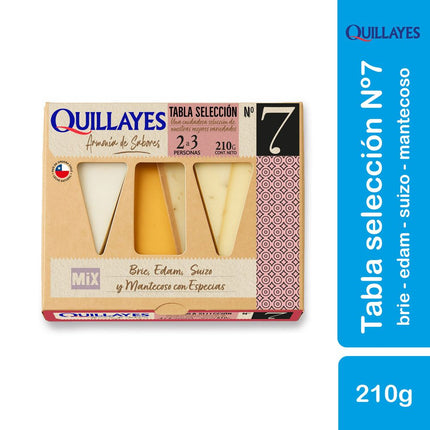 Tabla Quesos Quillayes Selección N7 210 g