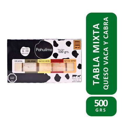 Tabla de Queso Pahuilmo Mix Cabra/Mantecoso 500 g