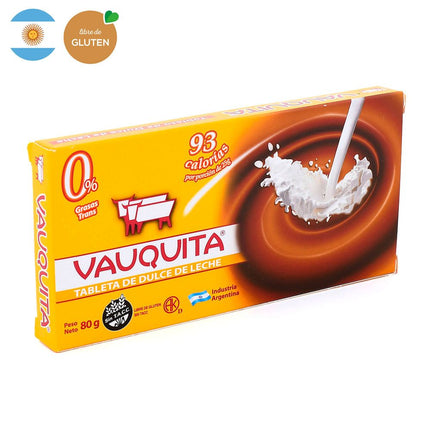 Tableta Dulce de Leche Vauquita Clásica 80 g