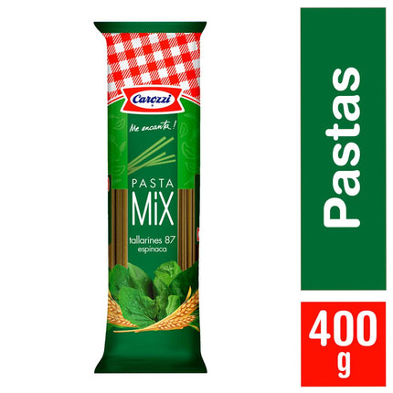 Pasta Tallarín N°87 Carozzi Espinaca 400 g
