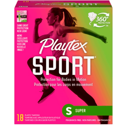 Tampones Playtex Sport Súper 18 un.