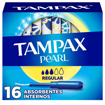 Tampones Tampax Pearl Regular 16 un.