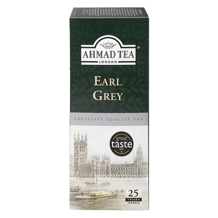 Té Ahmad Earl Grey 25 Bolsitas
