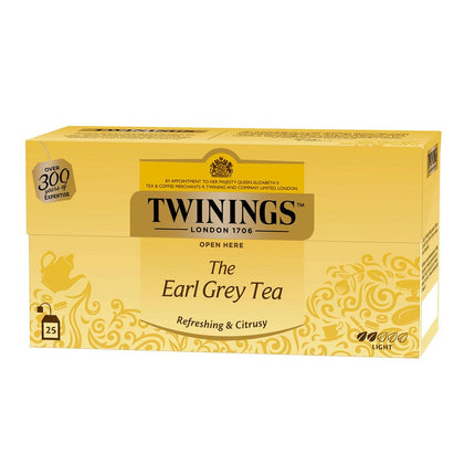Té Negro Twinings Earl Grey 25 un.