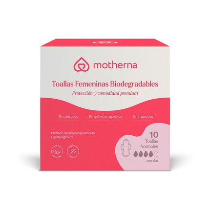 Toallas Higiénicas Bio Motherna Normal 10 un.