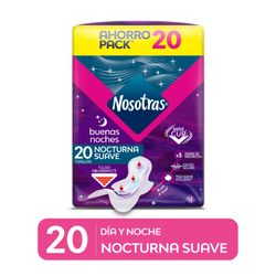 Toallas Higiénicas Nosotras Buenas Noches Normal 20 un.