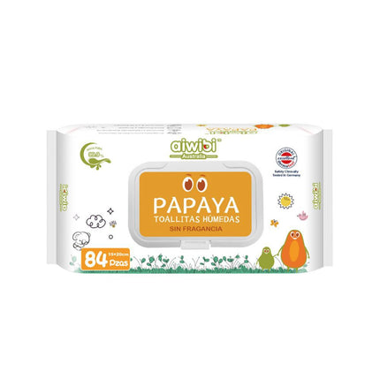 Toallas Húmedas Aiwibi Papaya 84 un.