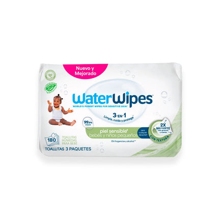 Toallas Húmedas WaterWipes Textured Clean 180 un.