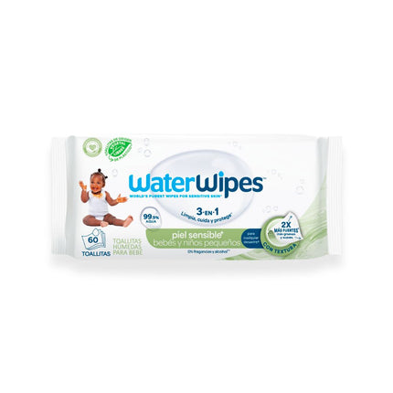 Toallas Húmedas WaterWipes Textured Clean 60 un.