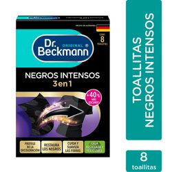 Toallitas Renovadoras de Negros Dr. Beckmann 8 un.