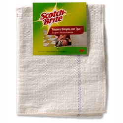Trapero Scotch-Brite Algodón Simple con Ojal 1 un.