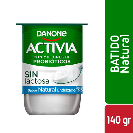 Yogurt Activia Natural Endulzado 140 g