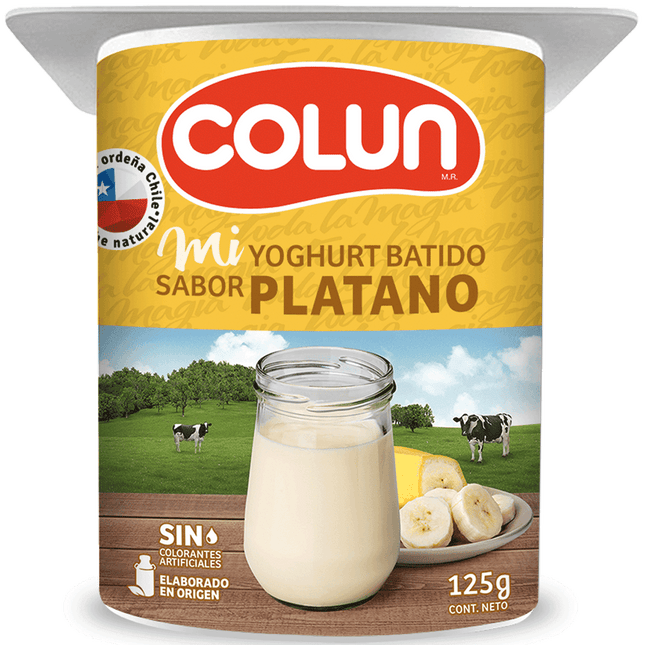 Yogurt Batido Colun Plátano 125 g