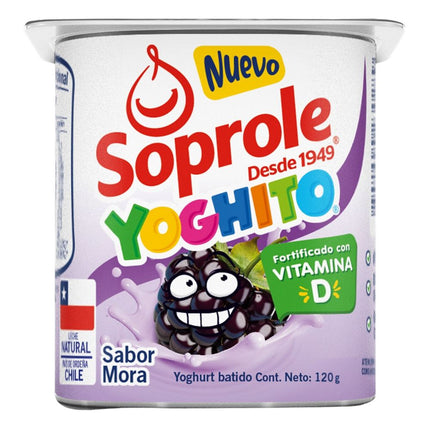 Yogurt Batido Soprole Mora 120 g