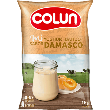 Yogurt Batido Colun Damasco Bolsa 1 kg