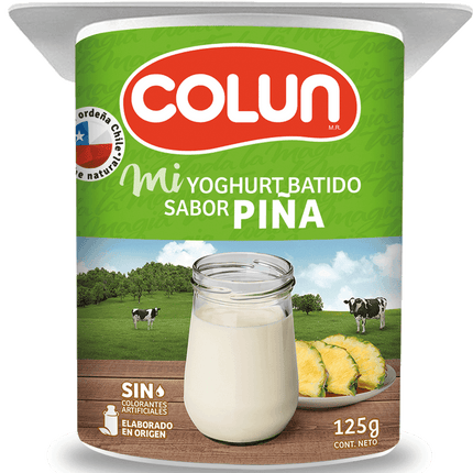 Yogurt Batido Colun Piña 125 g