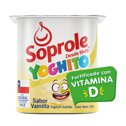 Yogurt Batido Soprole Vainilla 120 g