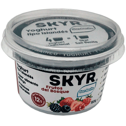 Yogurt Skyr San Benito Frutos del Bosque 150 g