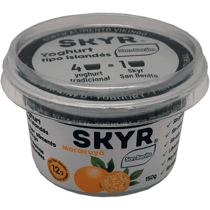 Yogurt Skyr San Benito Maracuyá 150 g