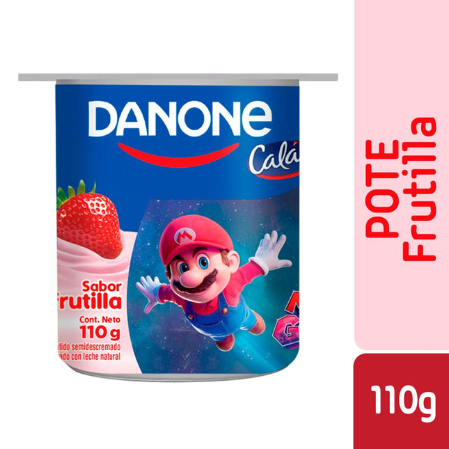 Yogurt Batido Danone Calán Frutilla 110 g