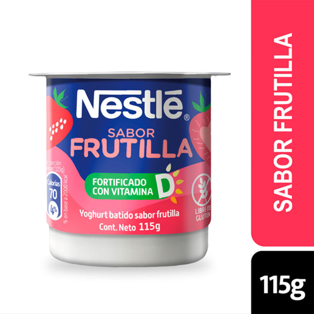 Yogurt Batido Nestlé Frutilla 115 g