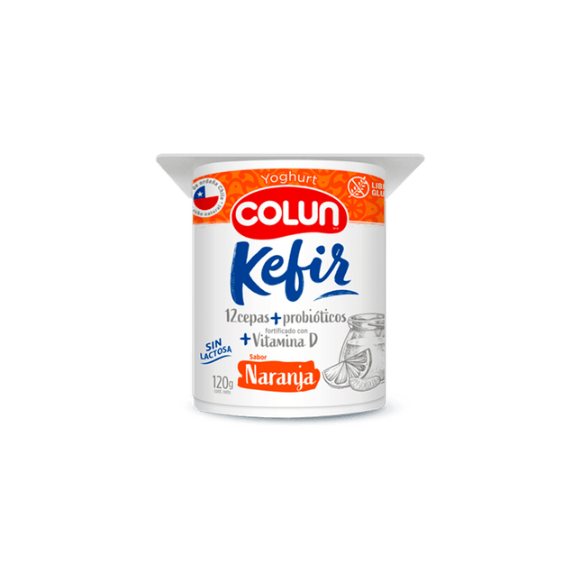 Yogurt Kéfir Colun Naranja 120 g