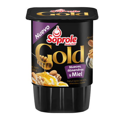 Yogurt Soprole Gold Nueces Almendras Miel 165 g