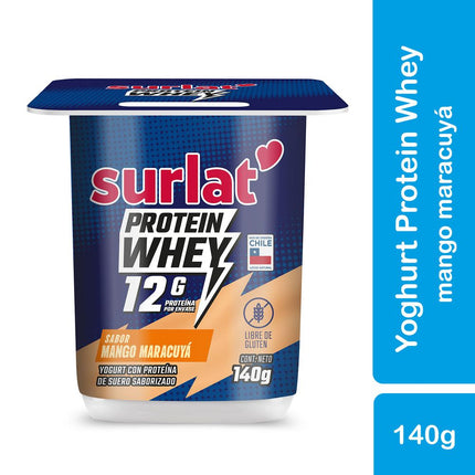 Yogurt Surlat Whey Protein Mango Maracuyá 140 g