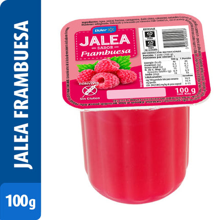 Jalea Sabor Frambuesa Tradicional, 100 g | Apishop