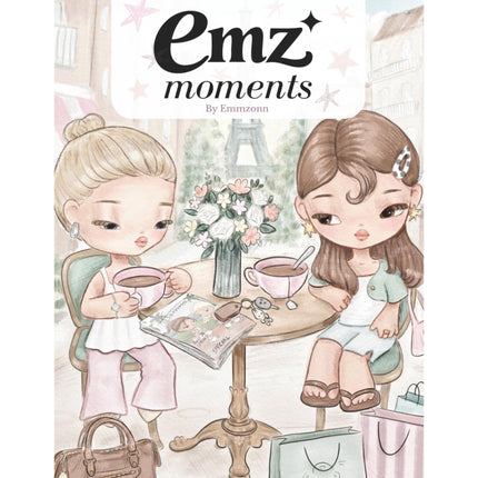 Libro para colorear Emz Moments Emmzonn Moda, niñez y cuidado personal