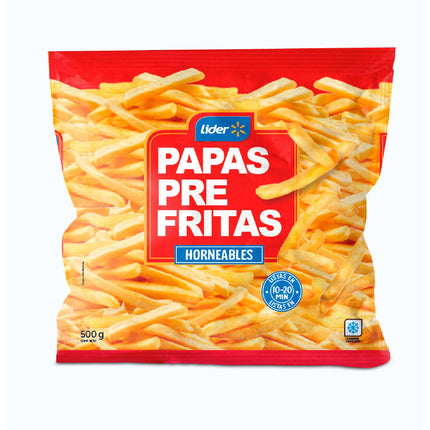 Papas Pre Fritas, 500 g