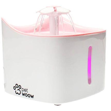 Dispensador Agua Mascotas 2L Rosado
