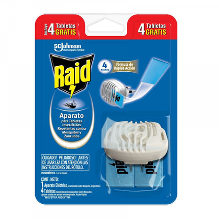 Insecticida  Eléctrico Tabletas Mosquitos y Zancudos Aparato, 1 Un