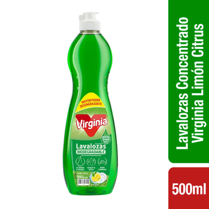 Lavaloza Cocentrado Limón Citrus Botella, 500 ml