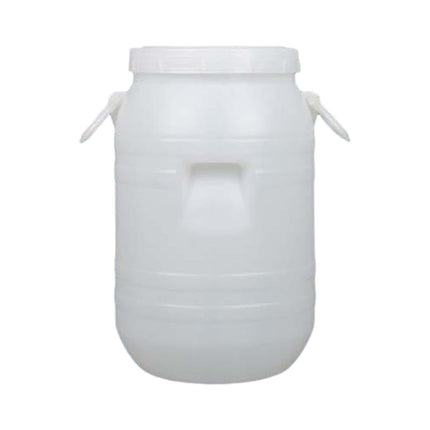 Cubo De Plástico Con Tapa, Resistente Y Portátil, Para Harina, Detergente, Arroz, Redondo, 15 L