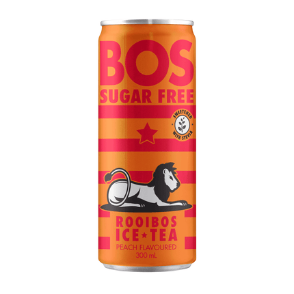 Té Helado de Rooibos Durazno Libre de Azúcar BOS 1 x 300 ml