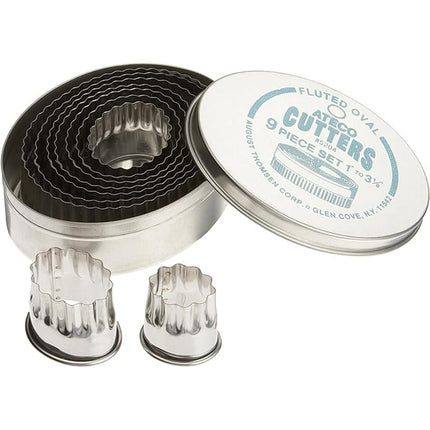 Cortador ovalado 9 pcs